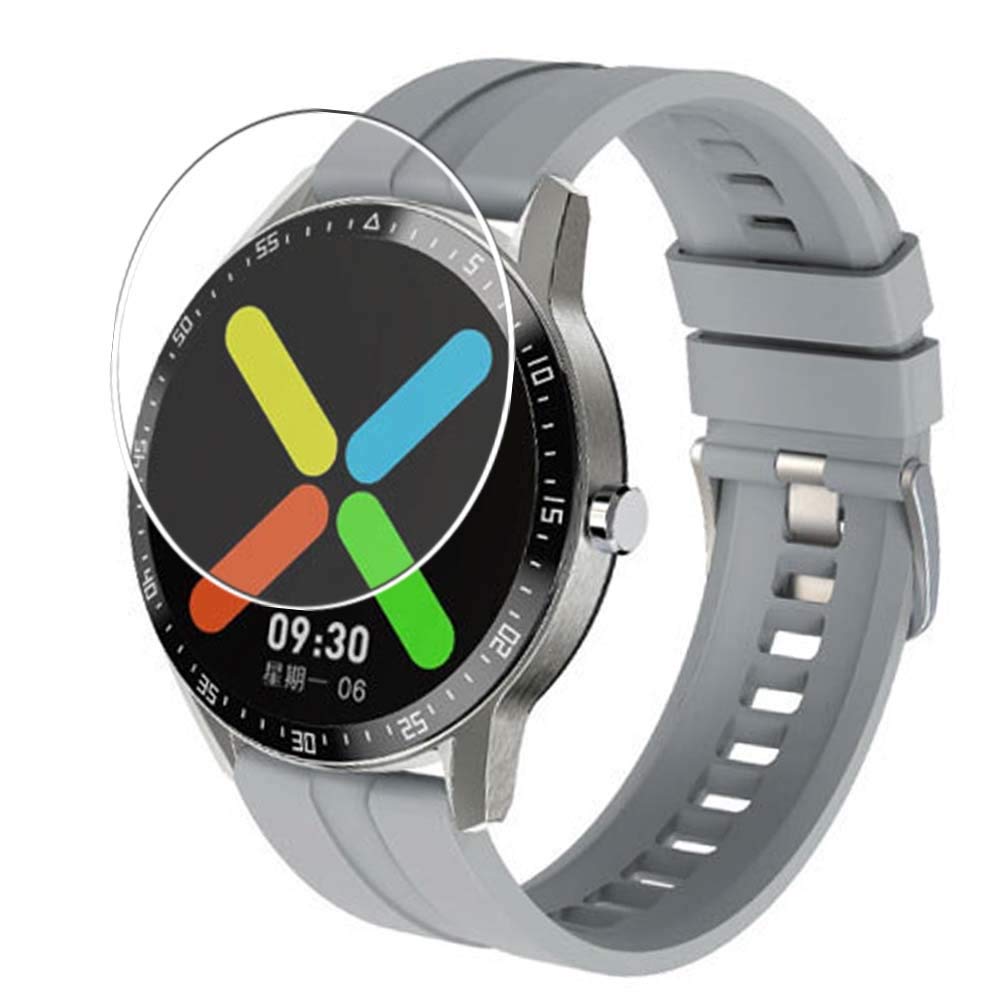 Vaxson 3-Pack Screen Protector, compatible with Kingwear G1 smart watch, TPU Guard Film Protectors Sticker [NOT Tempered Glass ] New Version