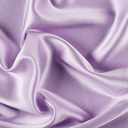 Image of Pro Goleem Satin Bassinet Sheet Great for Baby Hair Soft Silk Feeling Sheet for Cradle or Bassinet Pad＆Mattress for Boys and Girls Gift for Newborn and Infant Lavender