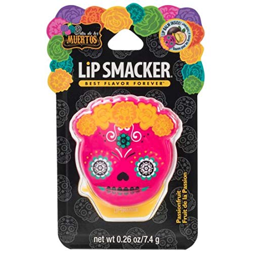 Lip Smacker Day of The Dead Flip Balm - Passionfruit 0.26 oz
