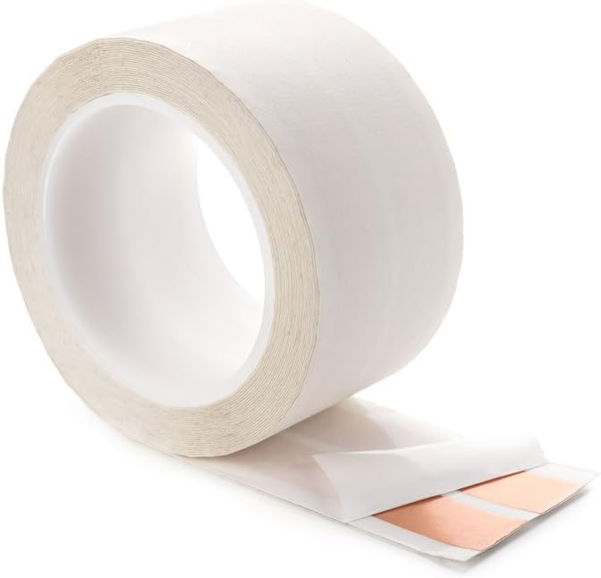 Sewell Ghost Wire 2.0, Super Flat Adhesive Speaker Wire, 16 AWG, 2 Conductor, 25 ft. Spool, White,