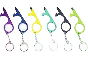 Multi-Functional No-Touch Door Opener Keychain