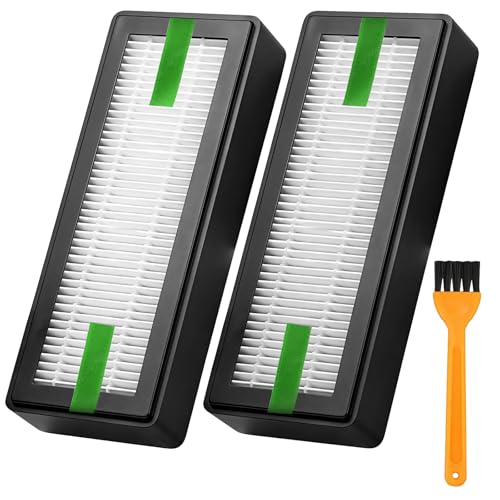 Cartouche de Filtre à Air pour Imprimantes Bambu Lab P2S / P2SC, Lot de 2 Filtration H13 HEPA et Charbon Actif Améliorée avec Brosse de Nettoyage,...