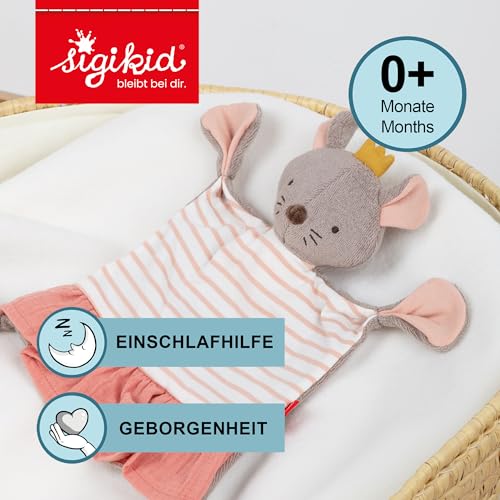 Sigikid doudou souris cadeau de naissance idéal pour lit bébé - 3