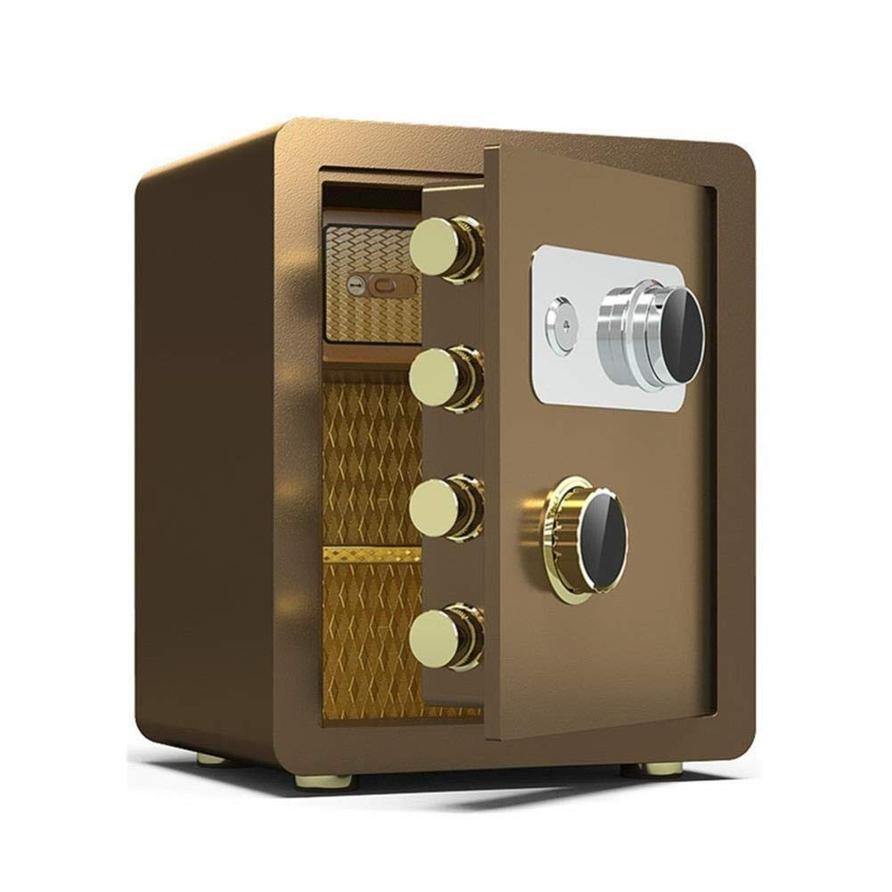 CLSDRZC Seguridad, gabinete mecánico Puro para Documentos de identificación, Documentos A4, computadoras portátiles, Joyas Incluye 2 Llaves de Emergencia