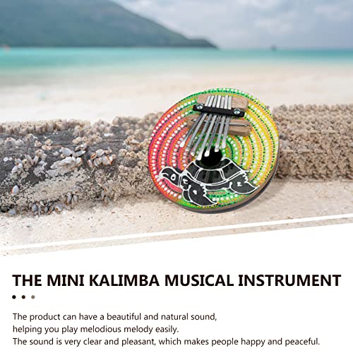 BIENKA Intéressant Mini Doigt Piano Petit Kalimba Cokernut Kalimba Piano Piano - Les Beatles, Paul McCartney, John Lennon, RIngo Starr, George Harrison BIENKA Intéressant Mini Doigt Piano Petit Kalimba Cokernut Kalimba Piano Piano – Image 4