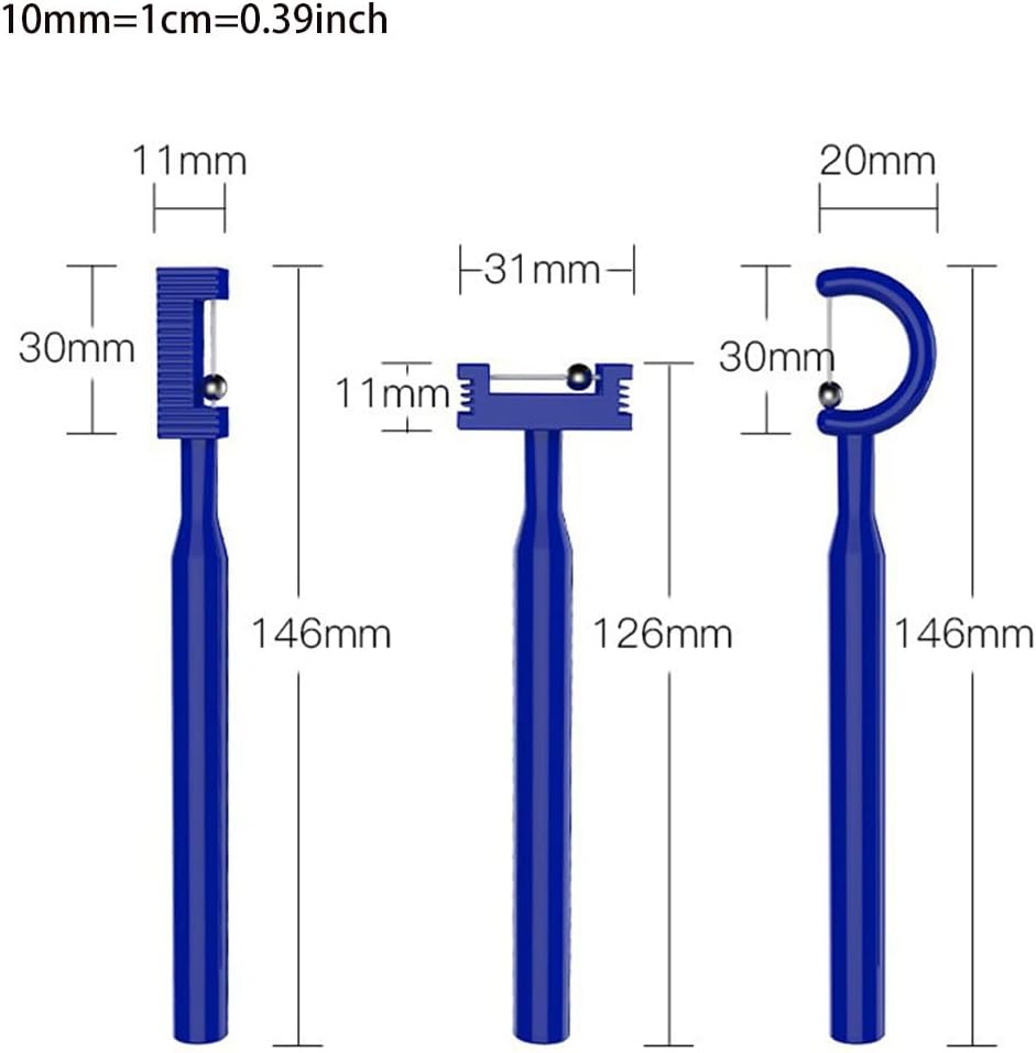 3X Tongue Tip Lateralization Tools Muscle Training Tool Tongue Tip Exercise Set Speech Talk Tool