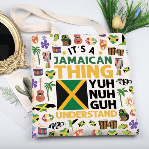 Bolso tote KUIYAI Jamaica Vacation Trip miniatura 3