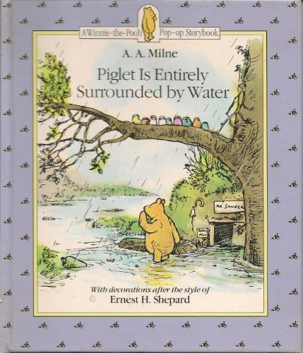 Winnie the Pooh Mini Pop-up: Piglet Is Surround... 041618782X Book Cover