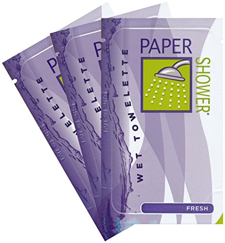 Paper shower - fresh - body wipe company - wet towelette - on the…