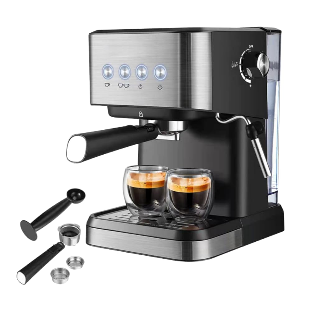 Amazon.co.jp: Vifxucy 半自動コーヒーマシン、コーヒーマシン