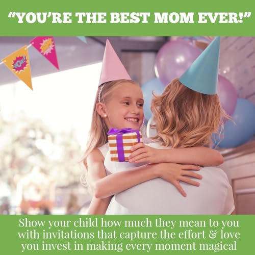 Creepy Pixel Miner Invitations - 20 Pack