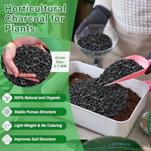 Image of Legigo 10QT Horticultural Charcoal- Natural Biochar Soil Amendment