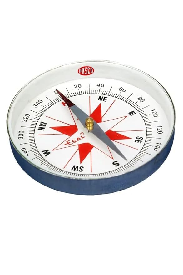 VVS Multipurpose Magnetic Compass for Direction (3 Inch) pack of 2 for School Collage Chemistry lab Laboratory-image-2
