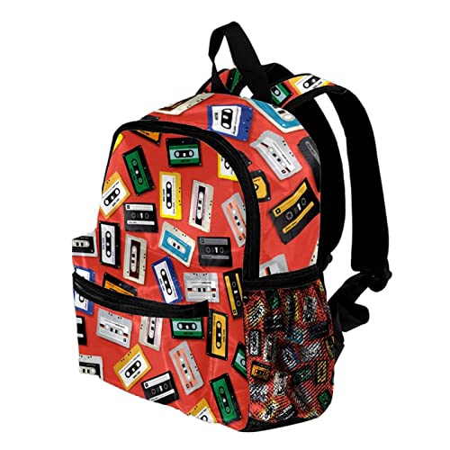 Sac à dos Père Noël pour garçons et filles de 30,5 cm multicolore