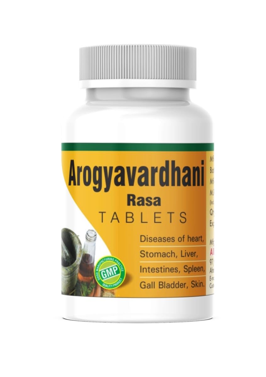 Alka Ayurvedic Pharmacy Pure Natural Ayurvedic Arogyavardhini Tablet – 60 Tab (B0C8QD1Z7K) Amazon Price History, Amazon Price Tracker