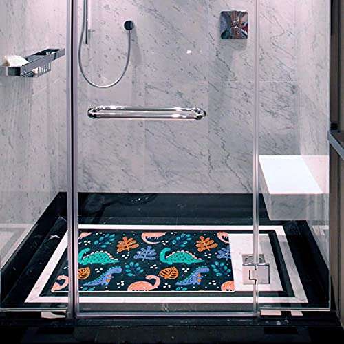 Tapis de bain antidérapant lavable en machine sécurité