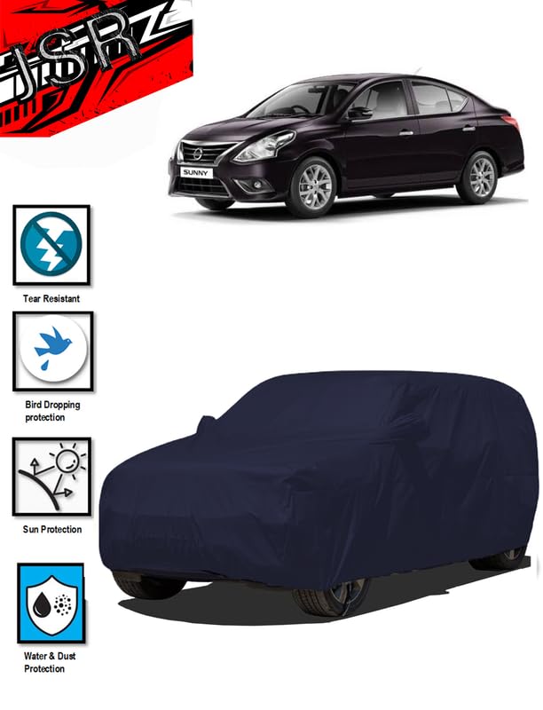 Image of J S R Waterproof Body Car Cover for Nissan Sunny