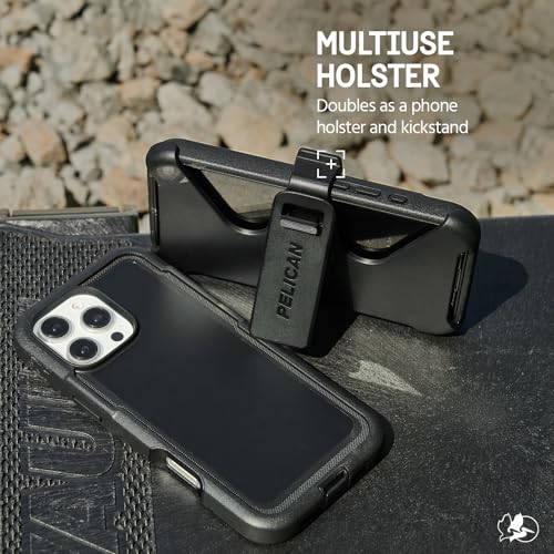 Pelican Voyager iPhone 16 Pro Max Case - Rugged MagSafe Phone Case - Black - image 8