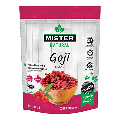 Vitamínicos, Mister Natural Bayas De Goji - 200 G