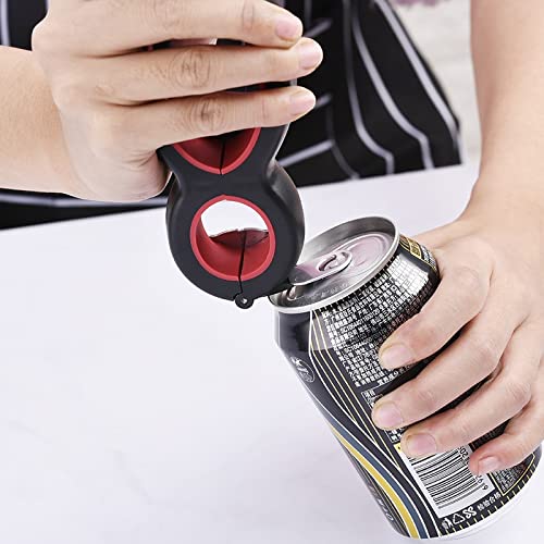 Tire-Bouchon 6 En 1 Multifonction Ouvre-Bouteille Twist - Ouvre Bière Et Couvercles En Acier Inox