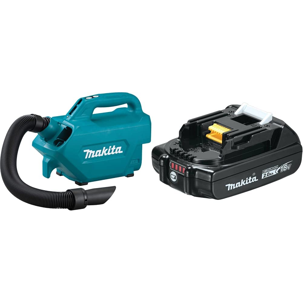 Makita XLC07Z 18V LXT LithiumIon Handheld Canister Vacuum, with