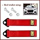 2 Pezzi Racing Auto Anhänger Seil,Abschleppseil für Rennwagen, Nylon Anhänger Abschleppseile Cinghia di Traino Auto, Trailer Corda, per Rimorchio Alta Resistenza Fino a 2 Tonnellate (Rosso)