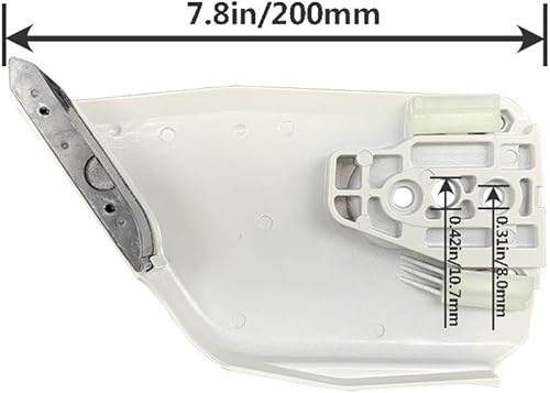 Miniatura 3 de 1125 640 1701 Cubierta de embrague de piñón con piezas de tuerca de barra, apto para motosierra Stihl MS240 MS260 MS340 MS360 MS440 MS460 024 034