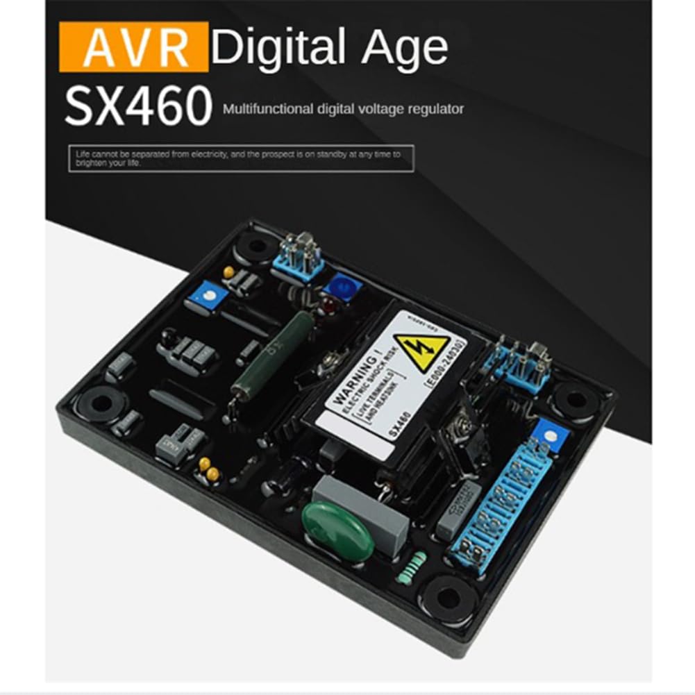 SX460 E000-24602 Modulo Regolatore di Tensione Nero Modulo Regolatore di Tensione PCB Regolatore di Tensione Automatico Parti del Generatore AVR