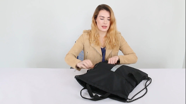 work tote with water bottle holder