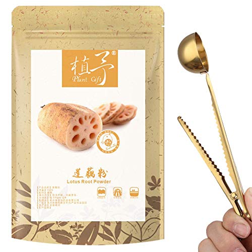 100% Pure Natural Plant Lotus Root Powder Face Film Materials, Meal Powder Skin Care 100G Moisturizing, Nourishing, Protein