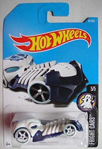 Hot Wheels 2017 Fright Cars Skull Crusher 81/365, White