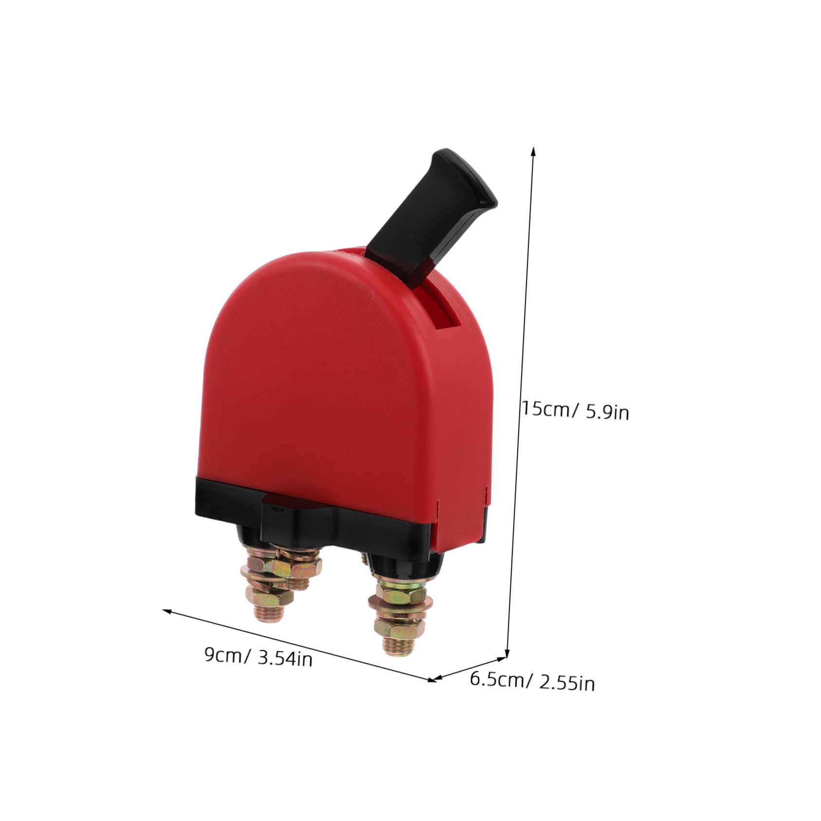 TOPPERFUN Battery Cut off Switch for Car Boat Rv Marine Yacht Heavy Duty Waterproof Overload Protection Easy Install