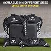 Elite Sports Bulgarian Canvas Bag, Fitness Canvas MMA Gym Cross Workout Training Sandbag 17, 25, 33, 45 lbs (UNFILLED)