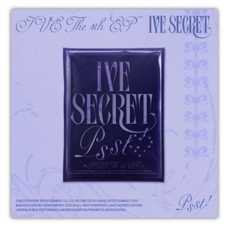 Amazon.co.jp: IVE - 4th EP ALBUM [ IVE SECRET ] 韓国盤 (Psst! ver