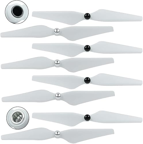 FLYPIG 4 pares 9450 autoapriete Drone Hélices CWCCW para DJI Phantom 3 Profesional, avanzado, estándar, Phantom 22 Vision+3FC40E300 Drone Hélice