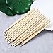 Heavy Duty Bamboo Craft Sticks, Wood Stylus Tools for Scratch, Wooden Scratch Art Sticks for Scratching Drawing Christmas Thanksgiving Scratching Art Activity Craft Projects (35PCS, 5