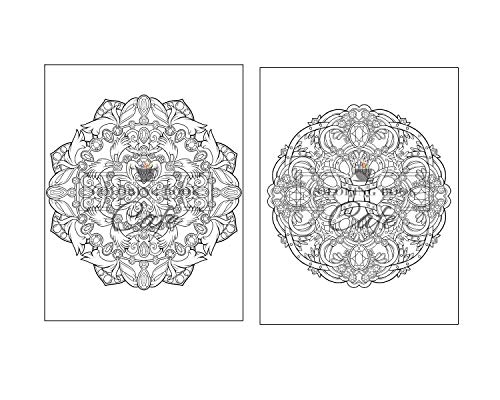 125 Mandalas: An Adult Coloring Book Featuring 125 of the World's Most Beautiful Mandalas for Stress Relief and Relaxation - Image 30