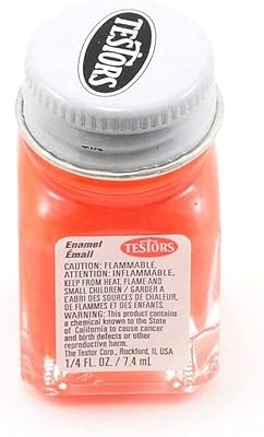 TESTORS1127TT 1127TT Orange Enamel Paint 1/4oz TES1127TT TESTOR1127TT