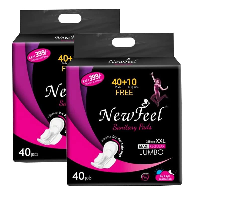Buy GiveIT2Me New Feel Sanitary Pads for Girls and Women, Soft and