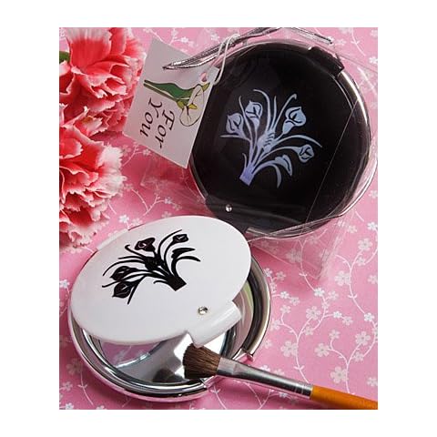 Classy Compacts Collection Calla Lily Design Compact Favors (Assorted) Cover