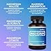 Zentastic Triple Magnesium - 300mg - Magnesium Glycinate, Malate, Citrate for Improved Sleep, Relaxation, Cramps, Anxiety Relief - Max Absorption - Non-GMO, Gluten Free, 90 Veggie Capsules