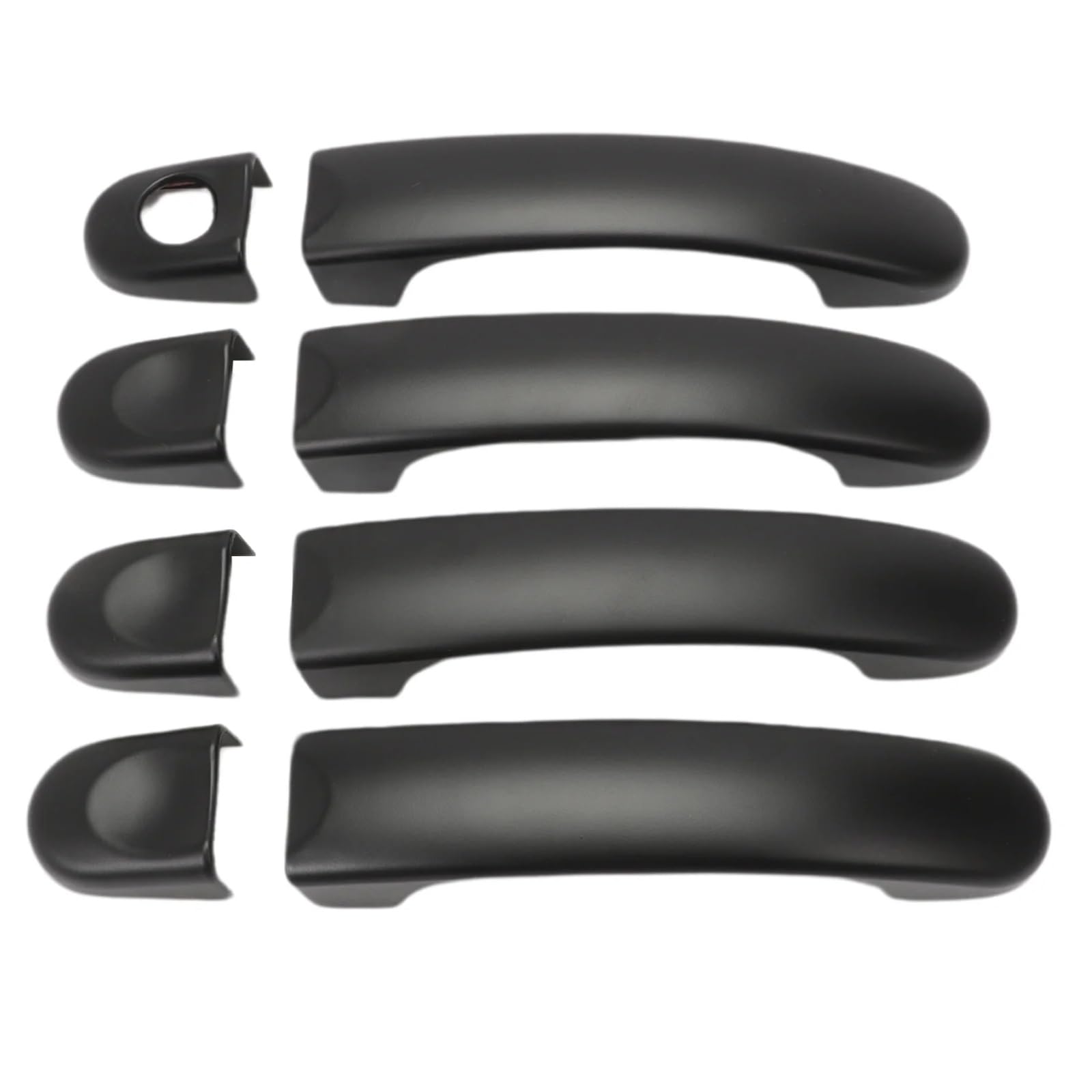 FVOIRSS Outer Door Handle Compatible with VW T5 for Transporter 2003-2015 for Caddy Van 2004-2015 Car Exterior Side Door Handle Cover Decoration Accessories