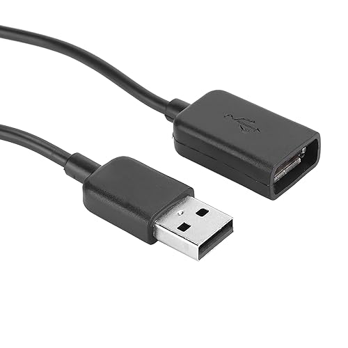 Miniatura 6 de ASHATA Cable de carga USB ligero TPE de goma TPE Cable de carga para Huawei Smart Bracelet 4, duradero, portátil, 3.3 ft de longitud