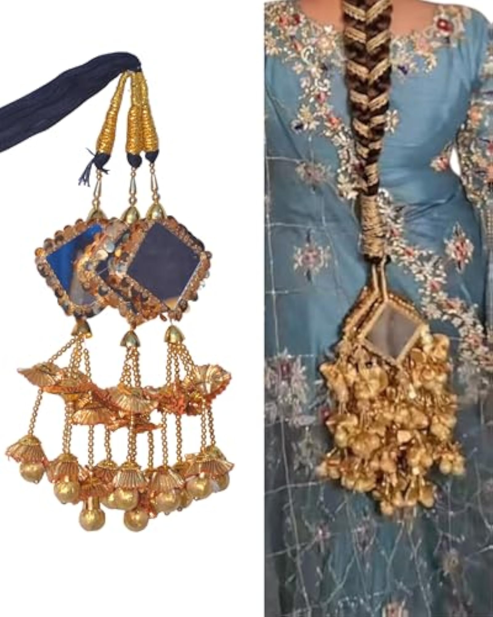 PRANDI Heavy Design Paranda Hair Extension, Gold