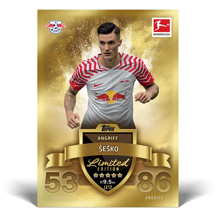 Topps Bundesliga Match Attax 23/24 - Fatpack Box (14 Päckchen / 336 Karten)