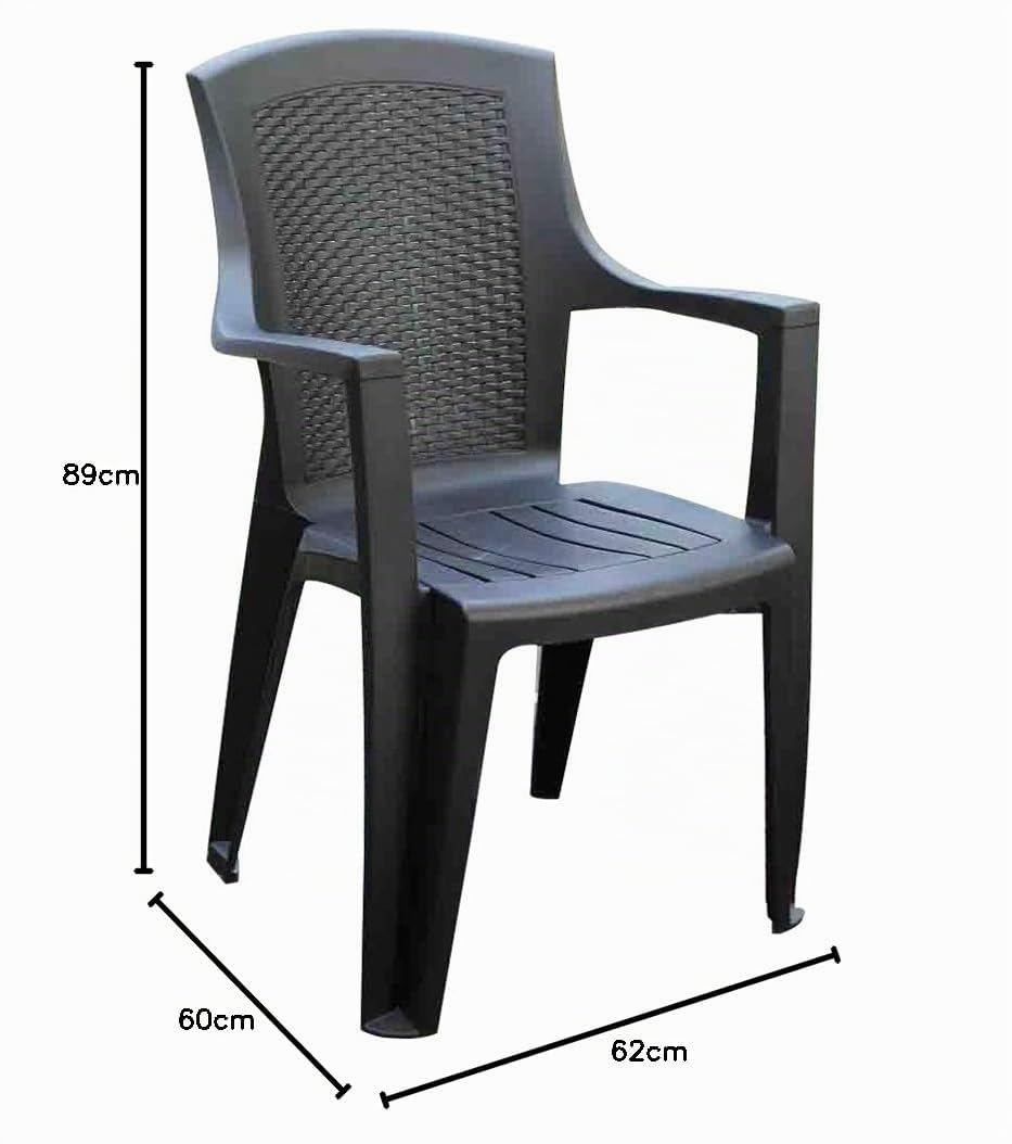 Poltrona Eden Rattan Antracite