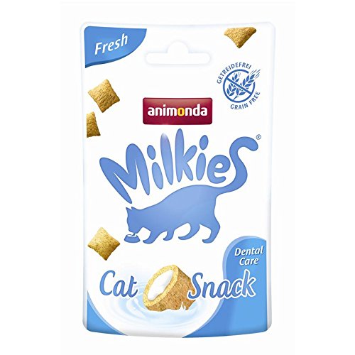 Produktbild von Animonda Milkies Fresh Knusperkissen Dental Care - 12 x 30 g