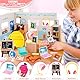 LZMDISU Schulbedarf-Set für Puppen - 30 Stück mit Mini-Puppe, Brille, Rucksack, Tafel, Laptops, Lineal, Schere, Buch, Palette, Papierrechner und Zubehör