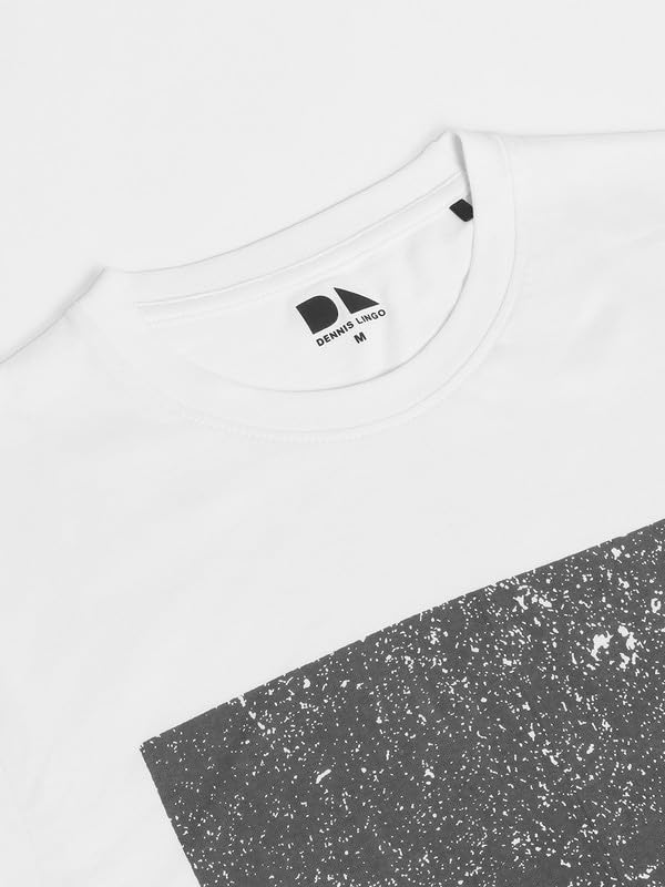 Image of Dennis Lingo Men's Cotton Crew Neck Graphic Print Regular Fit T-Shirts