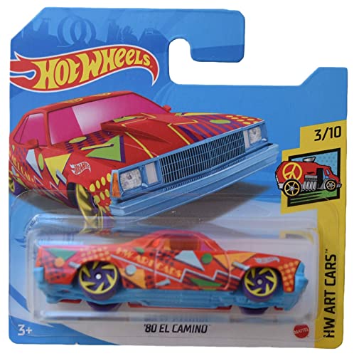 Hot Wheels 80 El Camino Art Cars pour décorer votre bureau de passionné
